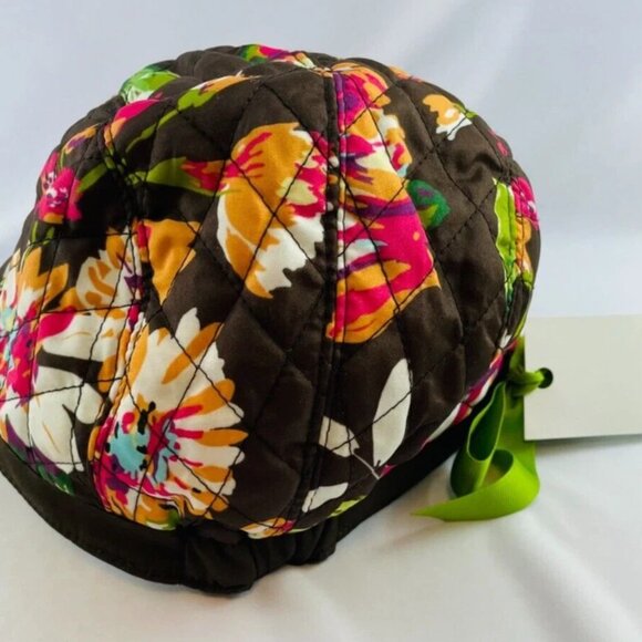 NWT VERA BRADLEY  Newsgirl Hat ENGLISH ROSE - Picture 6 of 6